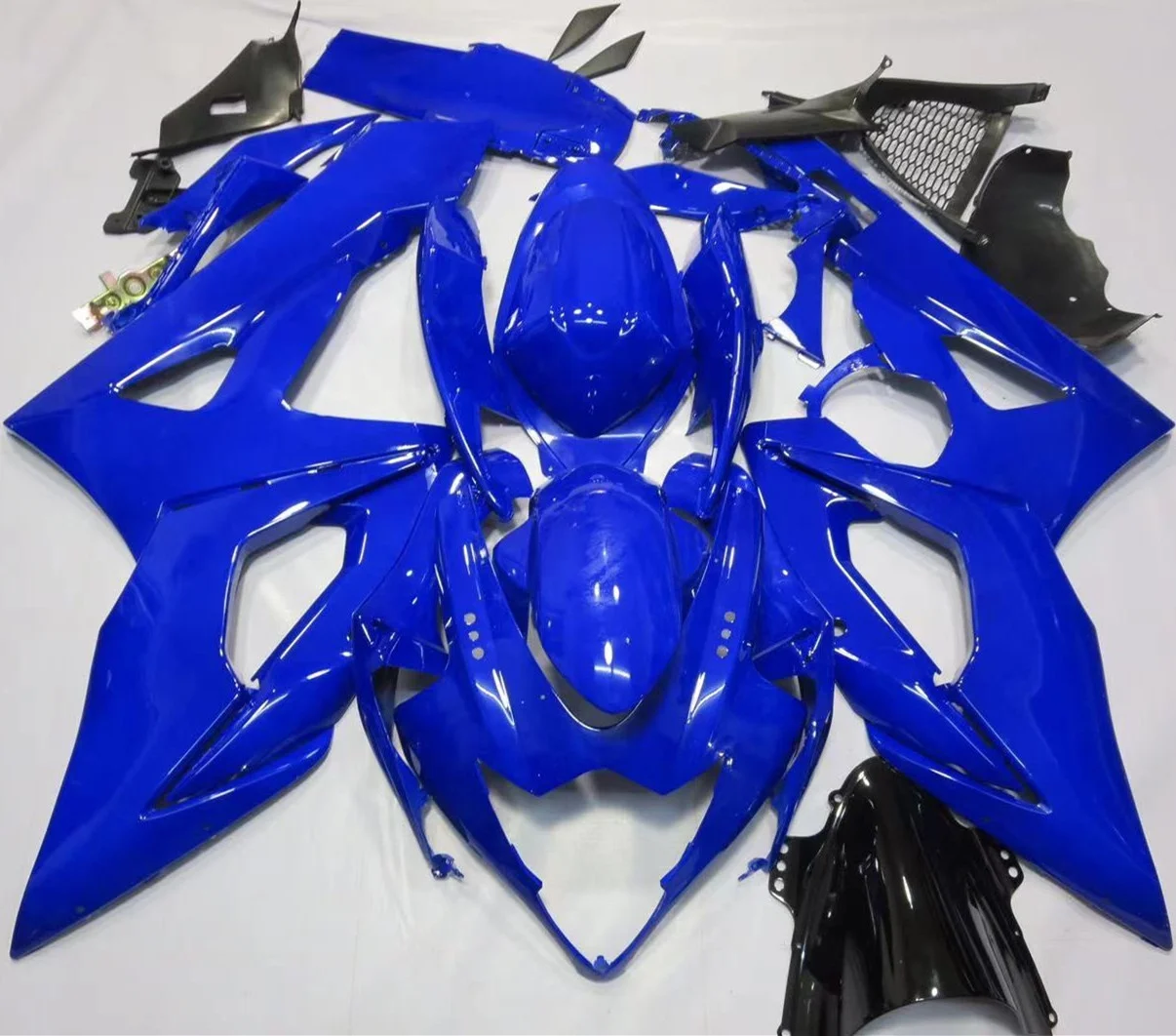 

2022 WHSC Motorcycle Parts For SUZUKI GSXR1000 2005-2006 ABS Plastic Bodywork Blue, Pictures shown