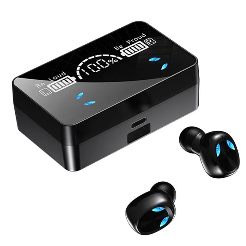 

2.4g wireless microphone headset swimming earphones headphone and speaker wireless earbuds 2022 earphone type c, Black/white