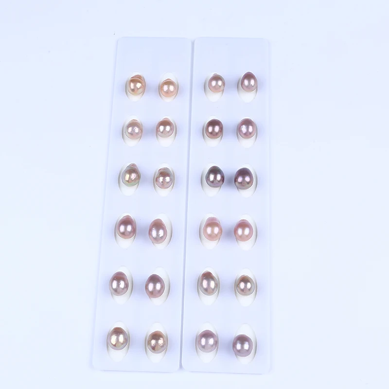 

11X15 mm baroque edison loose pearls in pair for jewelry making
