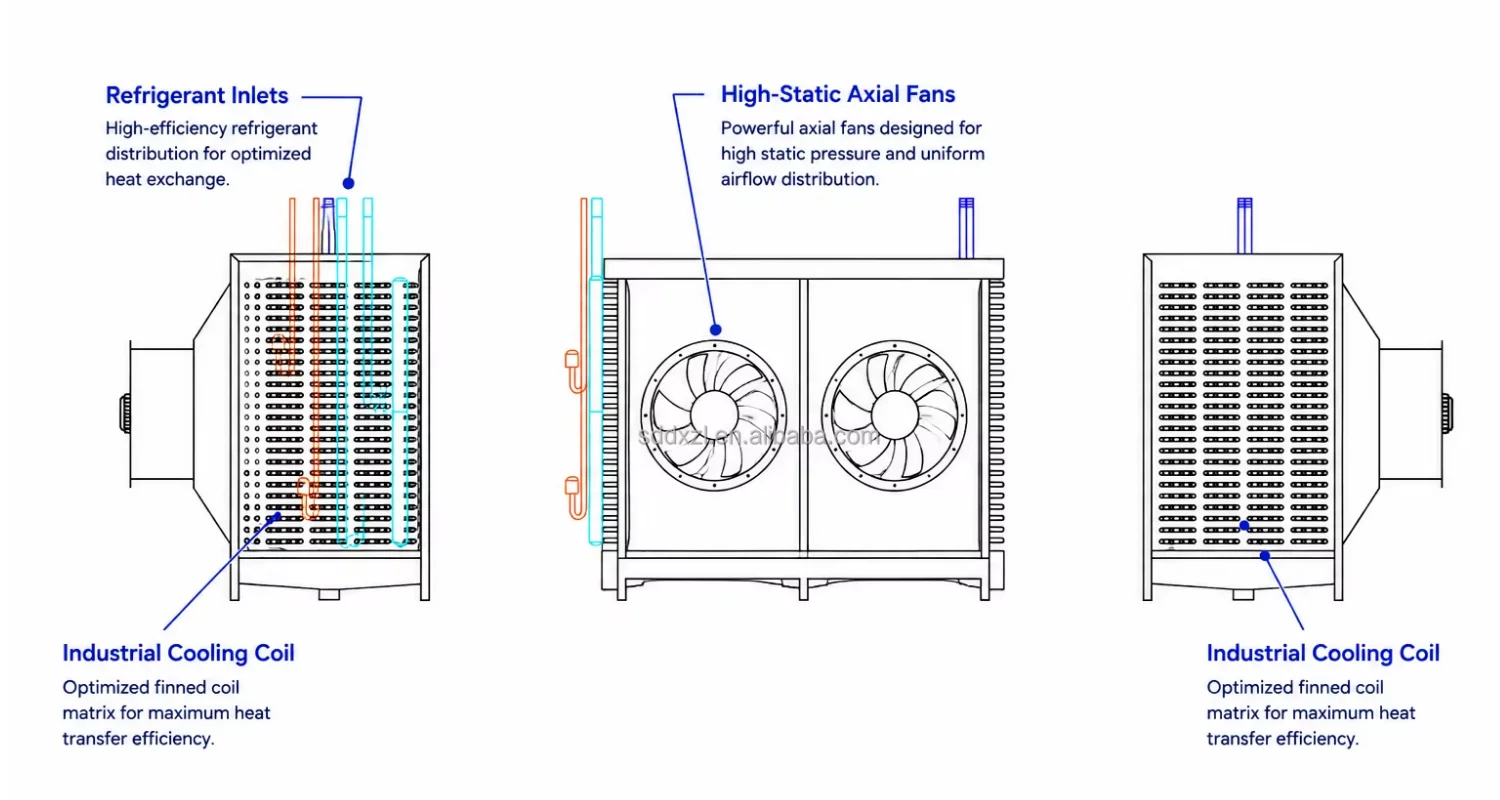 Easy Clean Tunnel Freezer, 330V, Electric - detail 8
