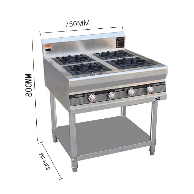 
Factory Hot Sale 2 3 4 6 8 Gas Cooker Burner Stove Stainless Steel Gas Stove 6 head stove 