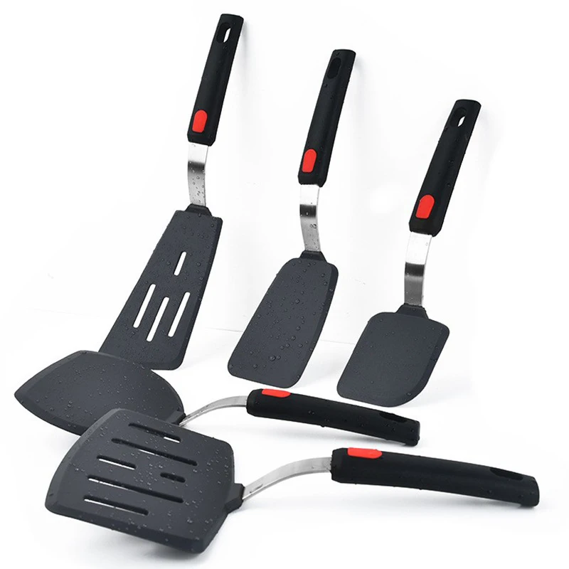 

Kitchen Accessories Cooking Utensils Set 5 Pcs Set Of Silicone Spatula Pancake Spatula