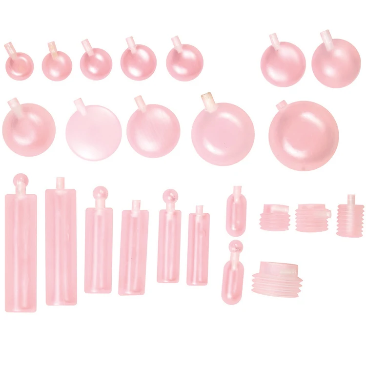 

Doll squeeze BB sound whistling squeaker noise maker sew in toy craft, White ,transparent,pink