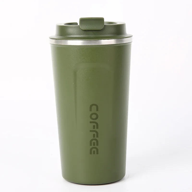 

2020 FREE SAMPLE Customized Coffee Mug Travel 304 Stainless Steel Coffee Mug Travel Mug Vacuum Flask, Black/white/pink/green