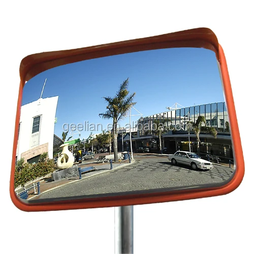 

External Dia 800mm reflective Galvanized iron Convex Mirror with Hood, Stainless steel concave mirror, Orange,black,white,or other customer required color