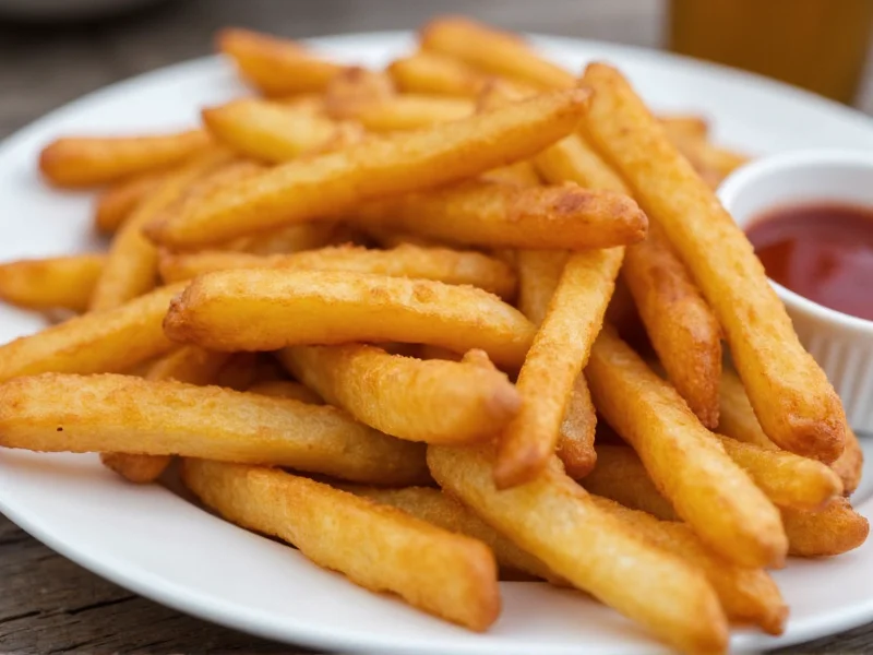 Crispy Homemade Deep Fried French Fries: Foolproof Recipe