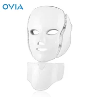 

LED Photon Therapy Mask with 7 Color Light Treatment Face Beauty Skin Care Phototherapy Mask With Neck Mask