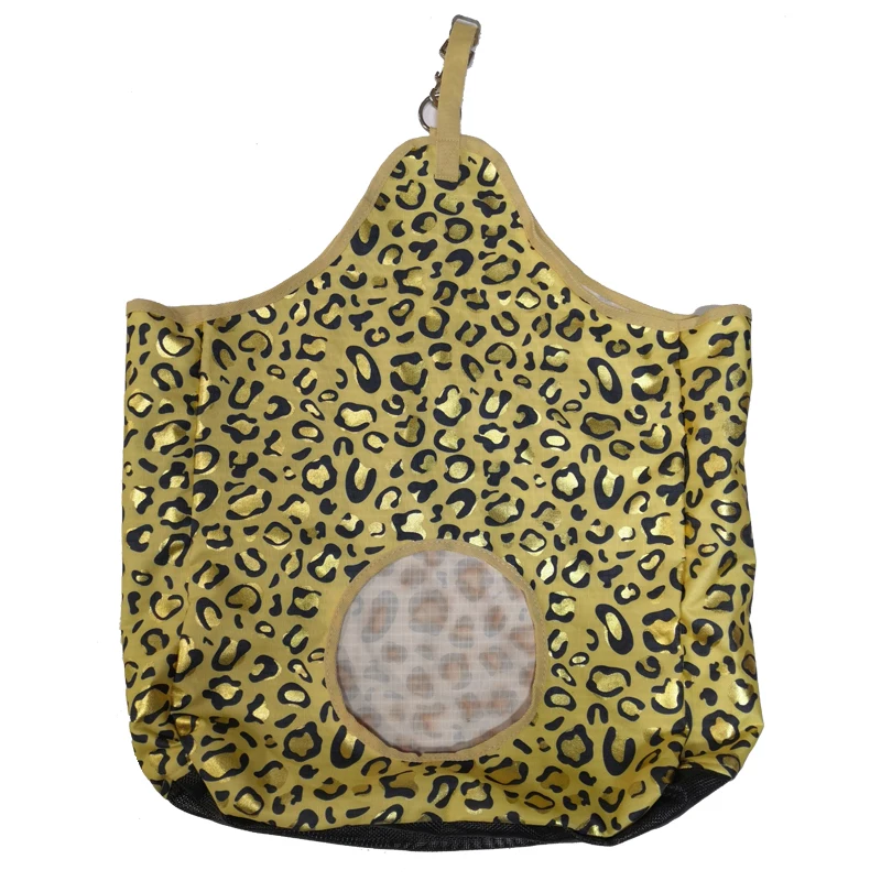 

Hot Sale High Quality Hay Feeder for Horse Leopard Print Durable Bags Stylish