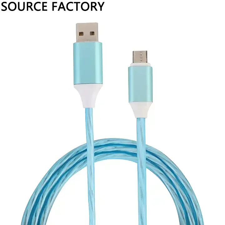 

data cable micro metal streamer charging line Android type-C 2.4a USB charging line