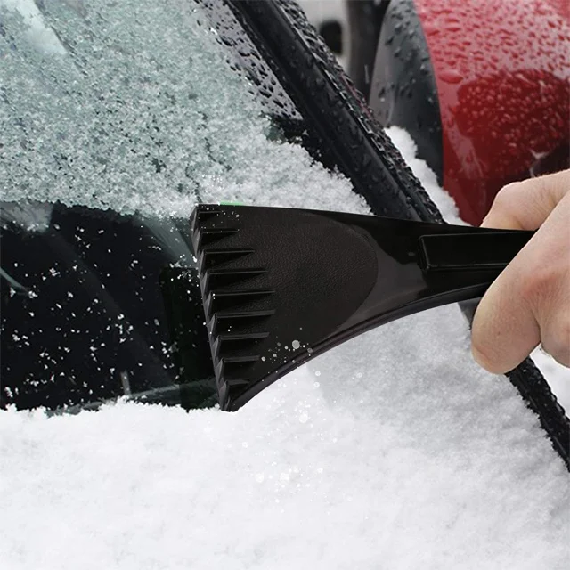 Durable Plastic Ice Scraper Long Foam Handle Ice Scraper Buy Long