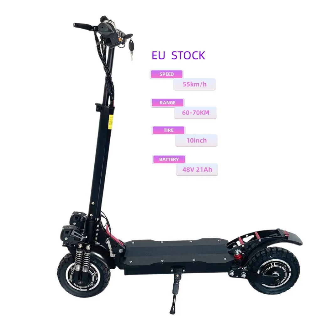 

Hot selling Geofought x6 2 wheels self balancing 10inch 48V 21ah 1200W*2 Dual Motor EU stock 0 tax electric scooter for adult