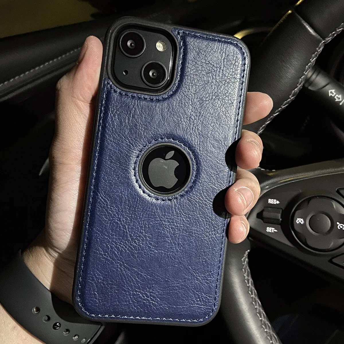 

For iPhone 13 Case Leather Phone Cover Vintage Retro PU Leather Slim Fit Mobile Phone Case For iPhone 13 Pro 11 12 XS Max