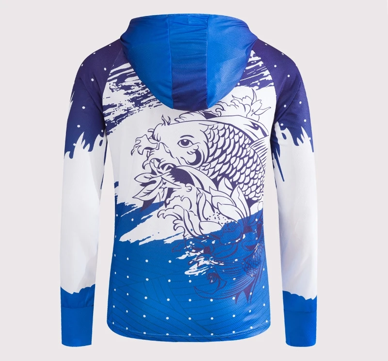 

Joyord Wholesale Fishing Hoodie Printed Long Sleeve Tee T-Shirts For Fishing T Shirts Quick Dry Custom Uv Protection Uv Shirts