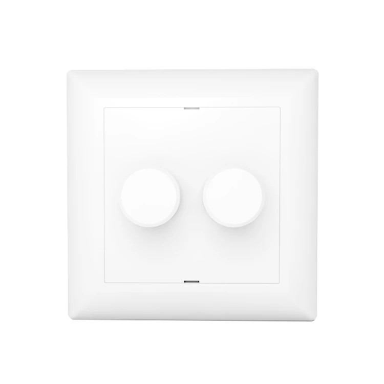 Rotary Duo Dimmer Switch 2 gang rotary dimmer switch