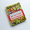 OEM children hardcover english dictionary picture book printing service