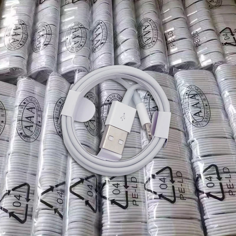 

For Iphone12 11 8plus Cable Charger Product USB Data Cable For Apple xr xs xs max Plus, White