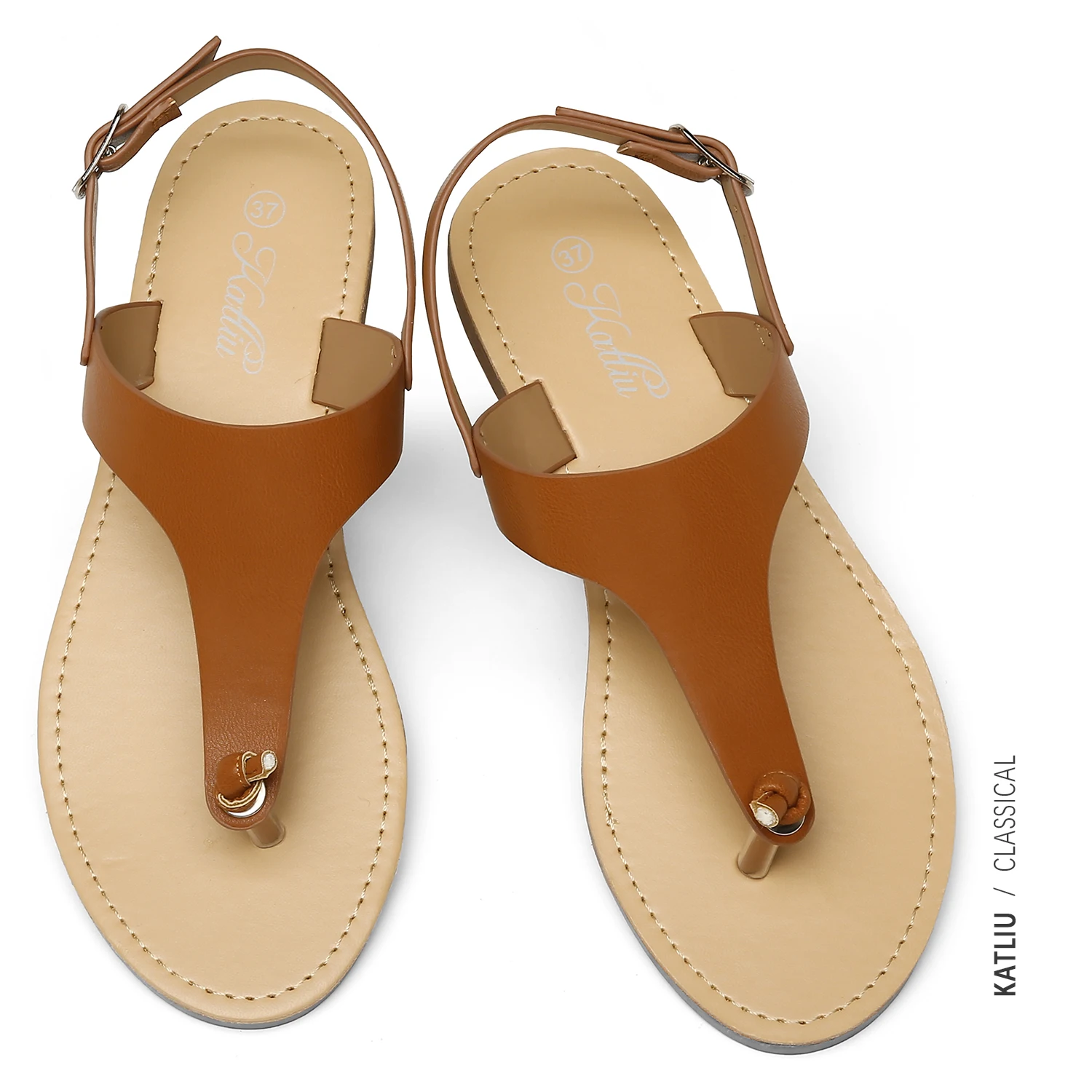 

Elegant Ladies Flat Sandals Female Summer Casual Women Sandals Shoes For Women Fashion, 3 colors