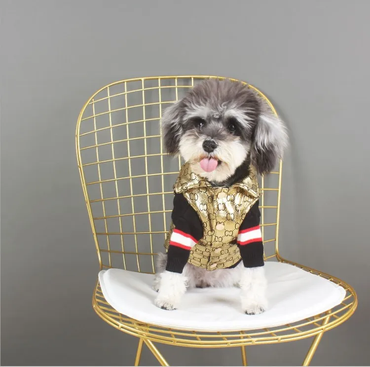 

Shinning Fashion Gold Winter Pet vest, 4 colors available