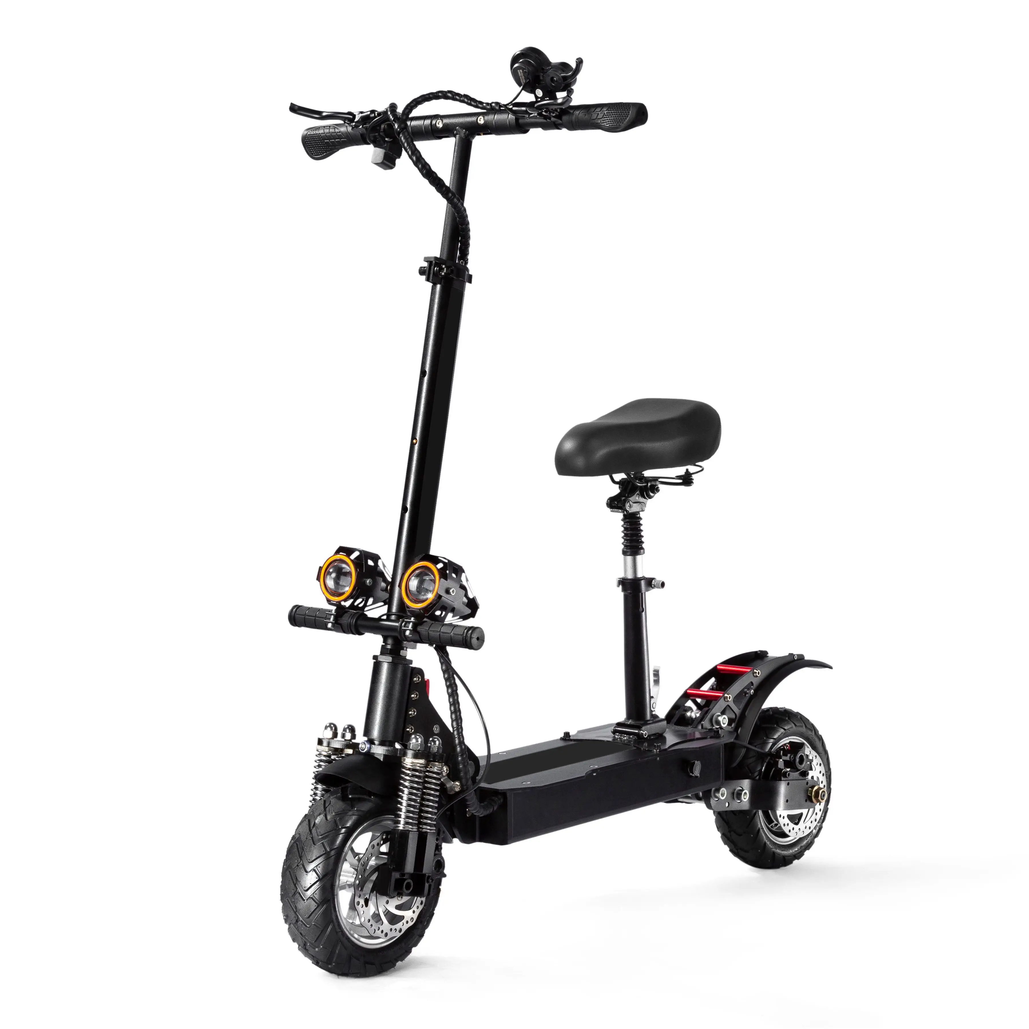 

Freezway new model powerful adult 1600w 3200w 52v off road electric scooter R4