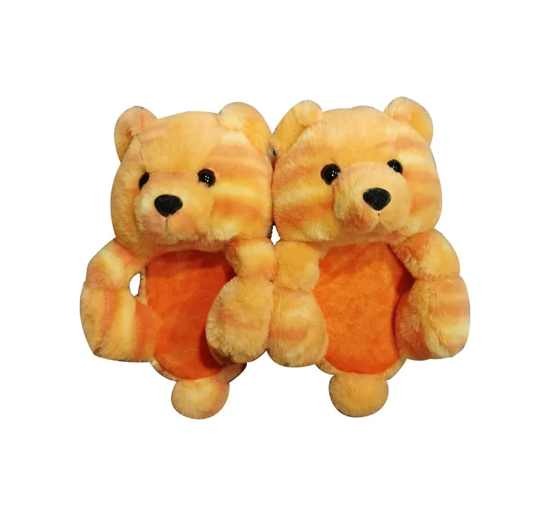 

wholesale price hot sell mini style warm kids fur slippers bedroom slides for kids, 8 colros