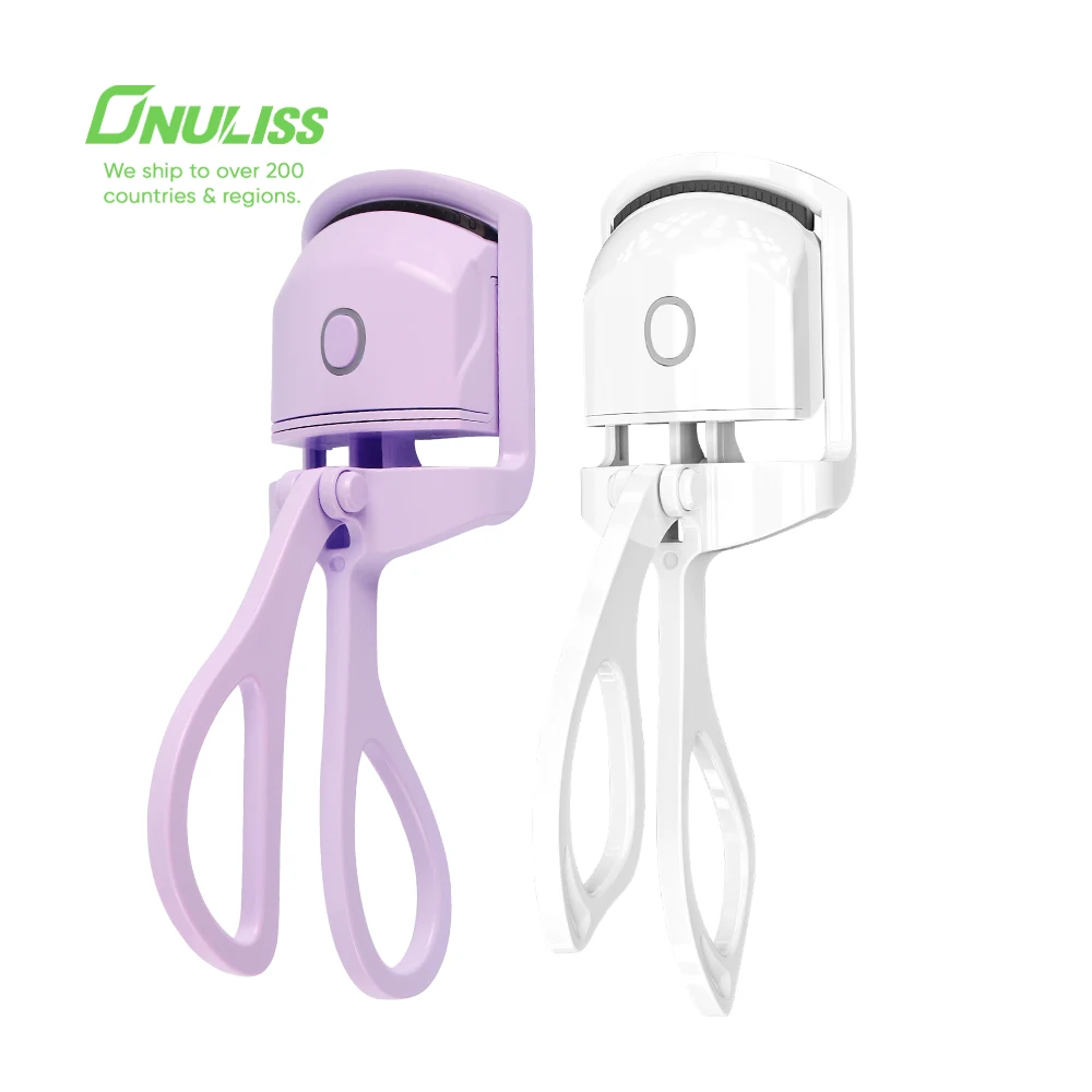 

2 Temperature Modes Heated Eyelash Curlers Electric Rechargeable Heated Eyelash Curler