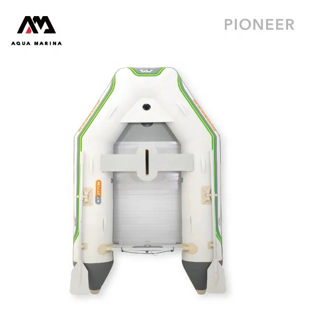 
Pioneer OP Inflatable Sailing Dinghy Sailboat Rowing Boat with Aluminum Floor 