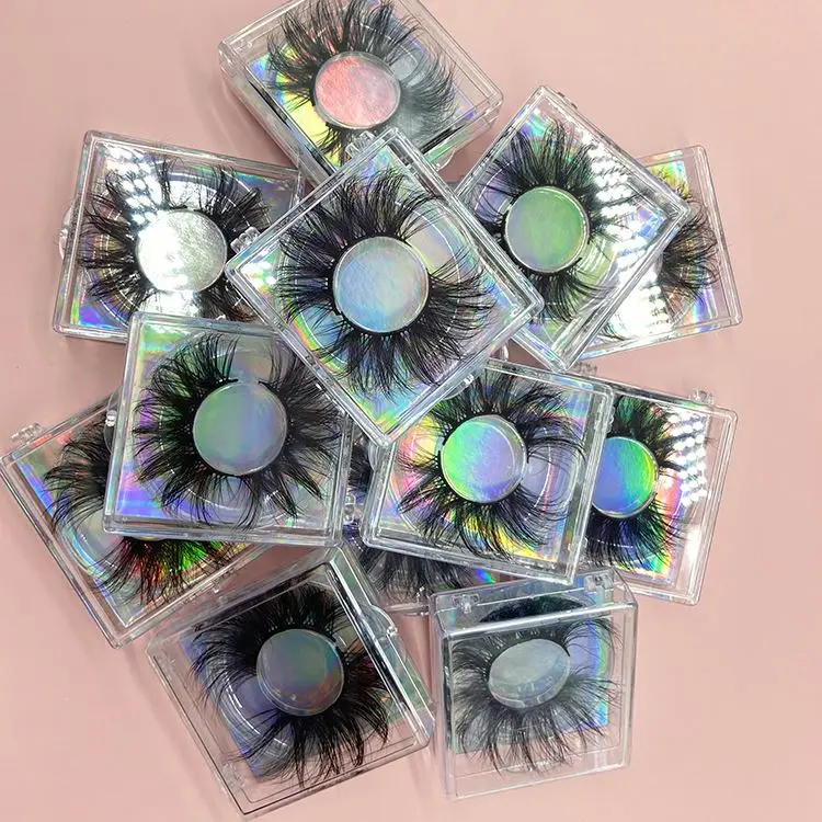 

Brand Wholesale 100% Real Siberian Mink Fur Mink Eyelashes 3d Mink Lashes, Natural black or colorful