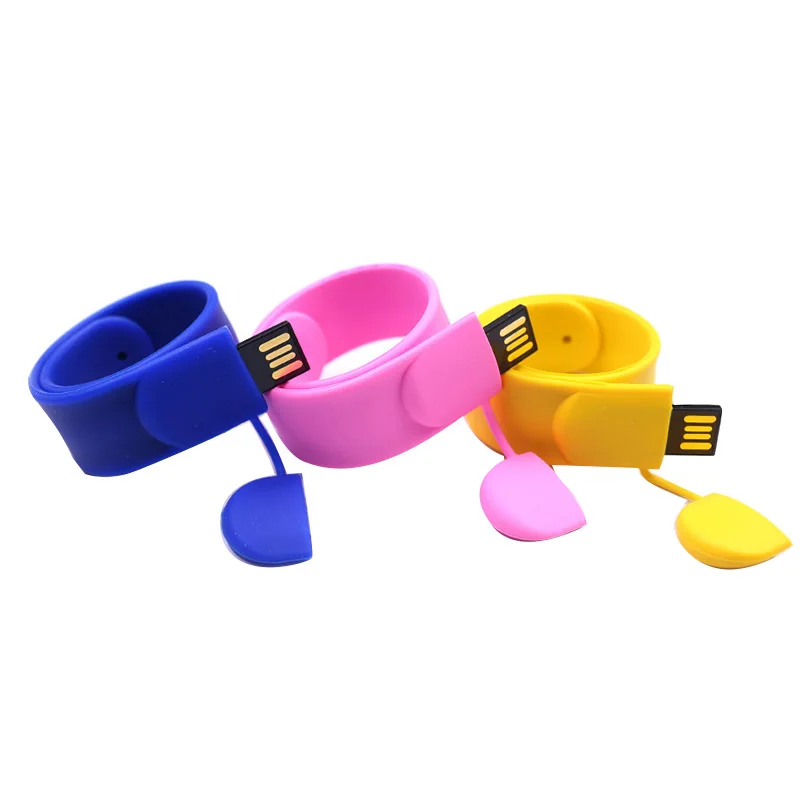 

Promotional items custom logo creative gifts of 4gb 8gb portable silicone bracelet U Disk usb flash drive