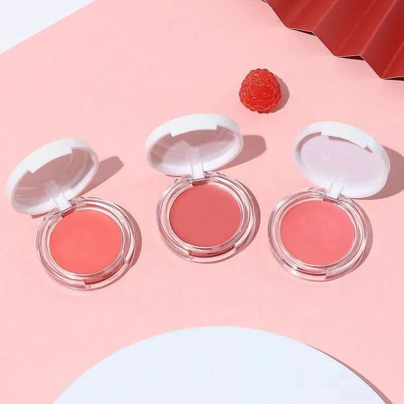 

no logo 3 color cream Blusher blush customized private label