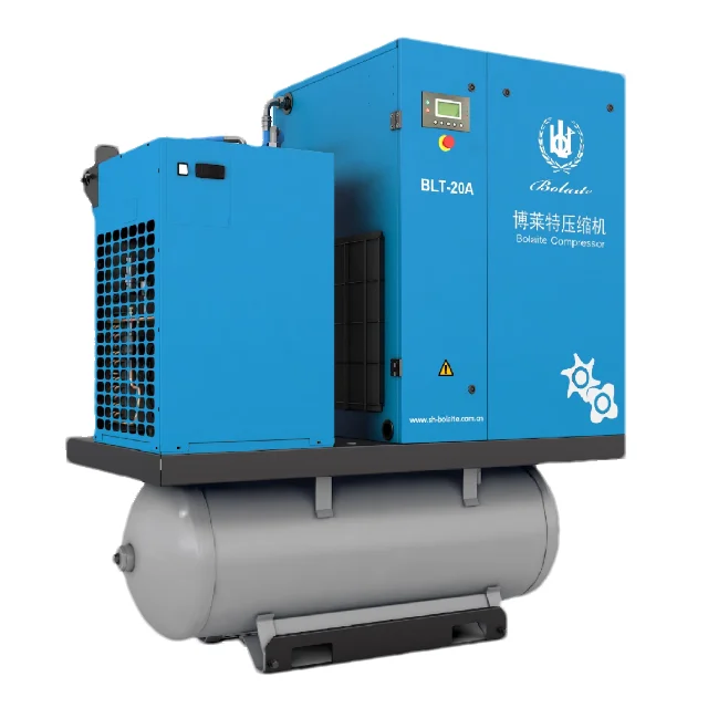 Factory Wholesale Atlascopco Group Famous Brand Bolaite Cast Iron All In One With Tank Screw Air Compressors