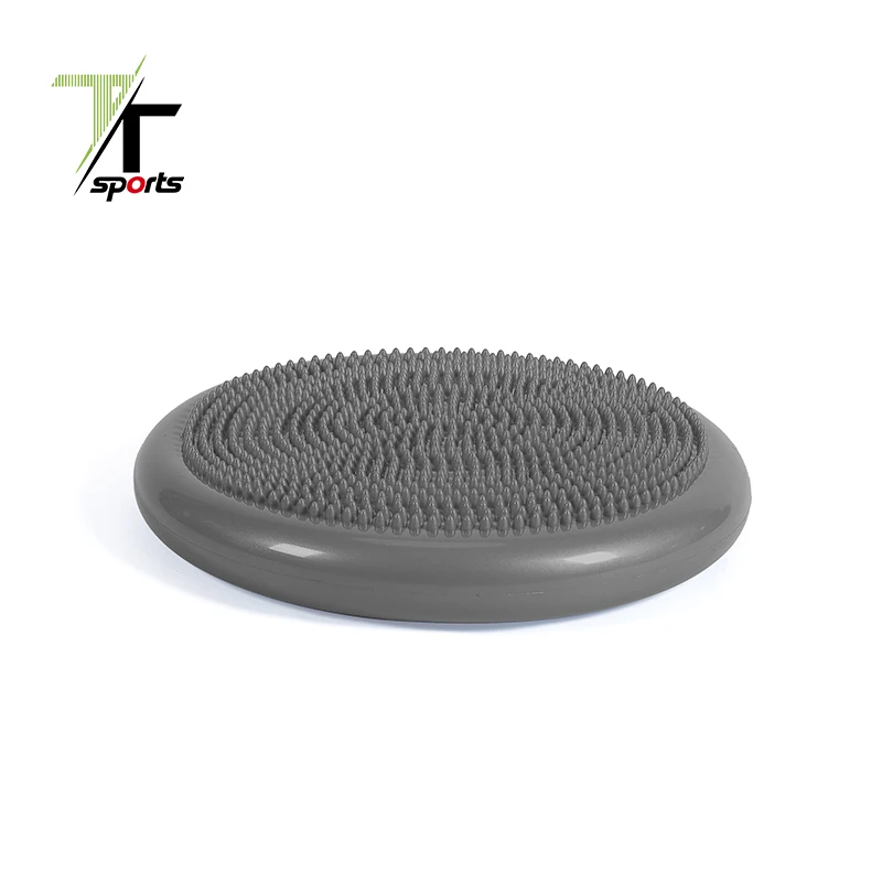 

TTSPORTS Pvc Flexible Seating Inflatable Massage Stability Wobble Cushion Wiggle Seat Extra Thick Core Balance Disc, Customized