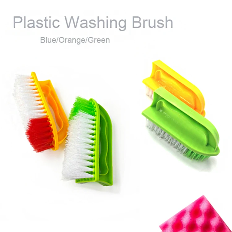 
HQ8138 soft clean fiber hand PP hair brush scrub brush factory 