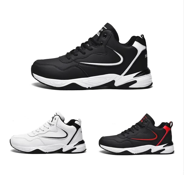 

High quality fashion sports shoes men waterproof running shoes antislip retro basketball shoes for men