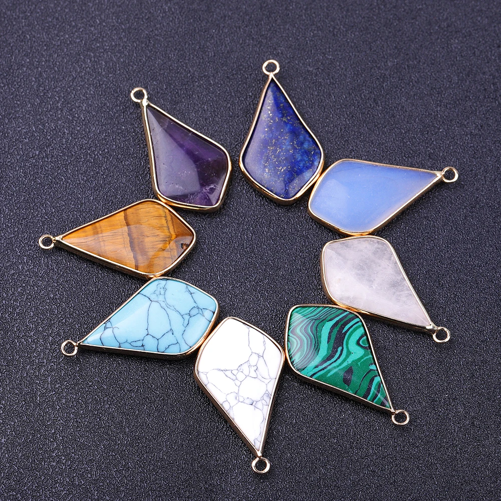 

Natural stone pendant Necklace DIY accessories,, As shown in figure