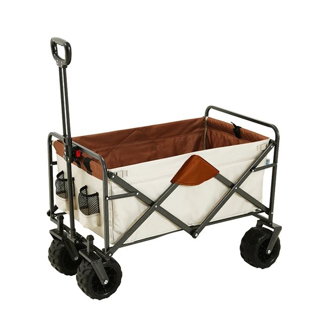 

Wholesale High quality outdoor utility wagon camping trolley folding multifunctional storage car for picnic