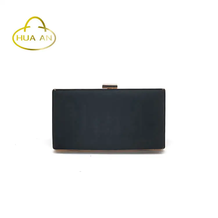 

Huaan manufacture rectangle frame with flat box for clutch, Customized