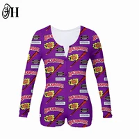 

Wholesale Custom Sexy Adult Onesie Long Sleeve Sleepwear Rompers adult One piece Christmas Pajamas