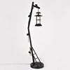E27 LED Retro Industrial Wind Floor Lamp Creative Diffuse Coffee Bar Store Living Room Bedroom Iron Personality Floor Lamp