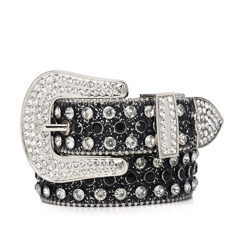 Western High Quality Rhinestone Beaded Alloy Hip Hop Men's Pants Ladies Accessories Waist Dresses Designer Personalized Punk Y2k