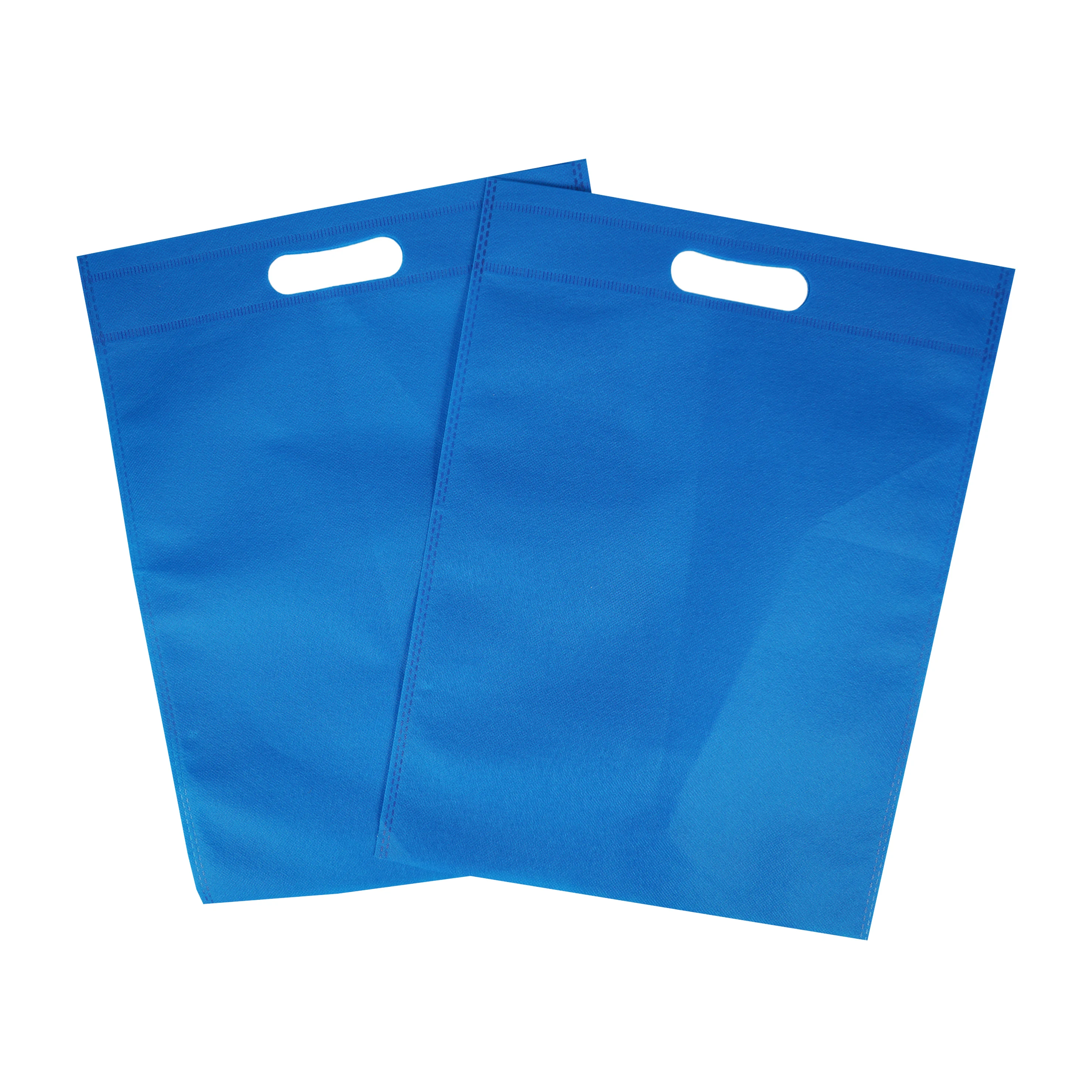 

Promotional Chinese Manufacturer Custom Printed Logo Supermarket Shopping D Cut Non Woven Bag Tote Bag, Customized