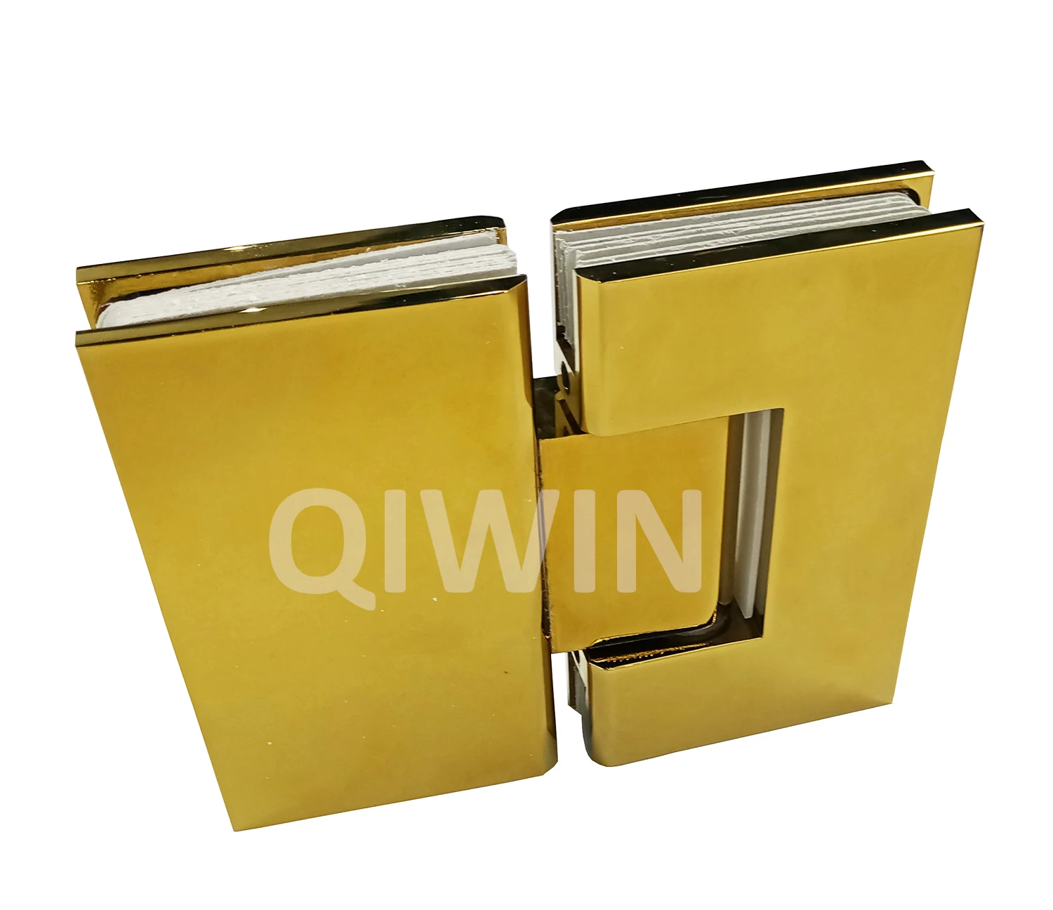 Gold Shower Hinge For Shower Door Hardware Stainless Steel 304 Glass To