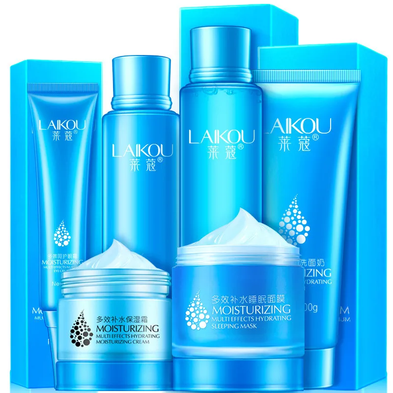 

LAIKOU Hyaluronic Acid Moisturizing Skin Care Set Whitening Korean Cosmetics