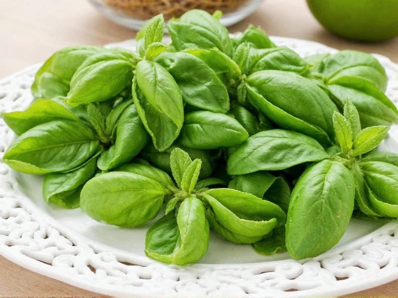 Dried Basil to Fresh Conversion: 1 Teaspoon = 1 Tablespoon