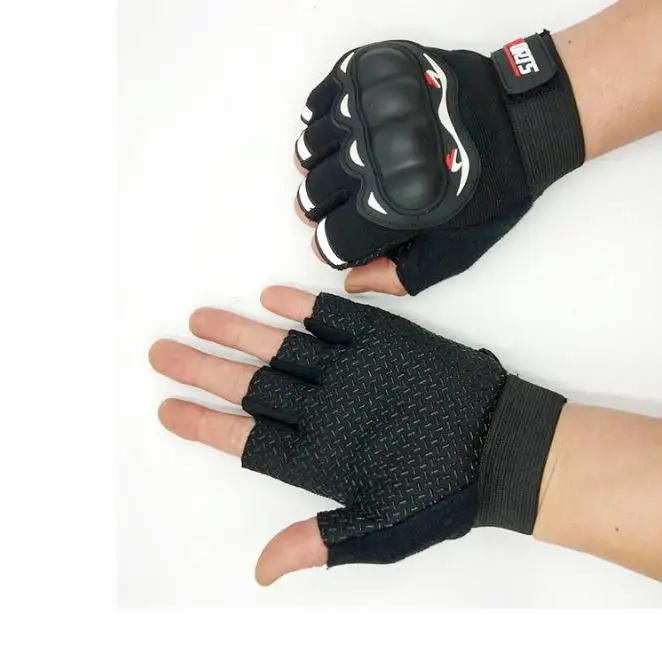 

Factory wholesale Antiskid half finger full finger Motorcycle Gloves breathable plam guard riding cycling gloves racing gloves, Black/blue/red
