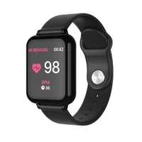 

Factory wholesale B57 smart watch Bracelet IP67 waterproof fitness tracker heart rate monitor Smart Band