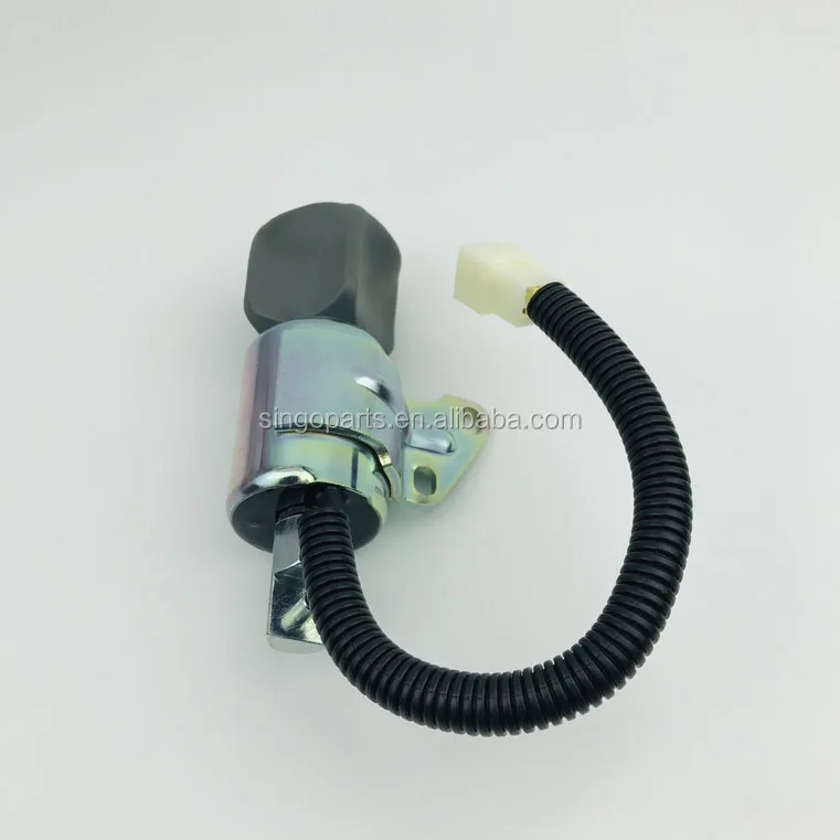 Stopmagnet D722 Lordland Solenoid 12V Für Kubota Motoren - Abstellmagnet D722 D902 Z482 Kubota D722 Magnetventil