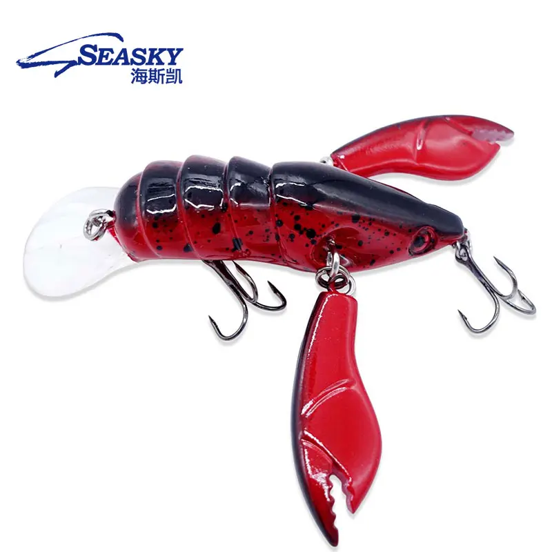 

seasky fishing lure crawfish 9g 5.5cm hard plastic bionic fish bait Amazon hotsale