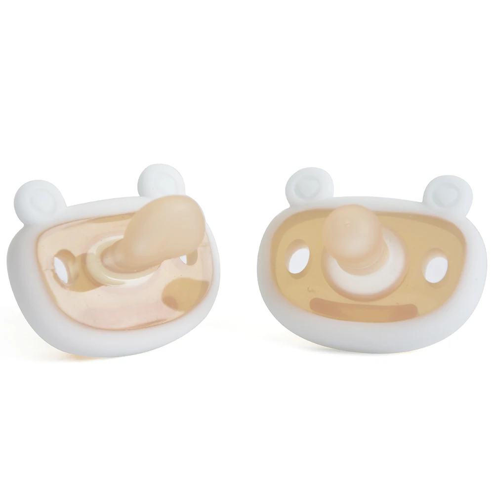 

Hot Sale Baby Silicone Pacifier Reusable Safety Silicone Pacifier Baby Silicone Pacifier