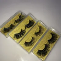 

Private label 25mm 3d mink eyelashes wholesale vendor free false eyelash samples