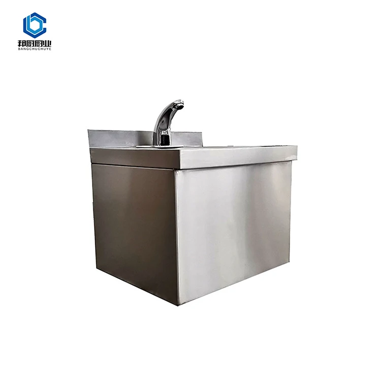 Professional Manufacturer Stainless Steel Hang A Wall To Sink Kitchen Sink Cabinet Stainless Steel Wall Mounted Kitchen Sink